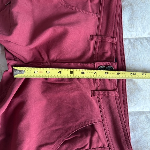 Prana Halle Pants in Red (Size 4 Tall) - Picture 9 of 10